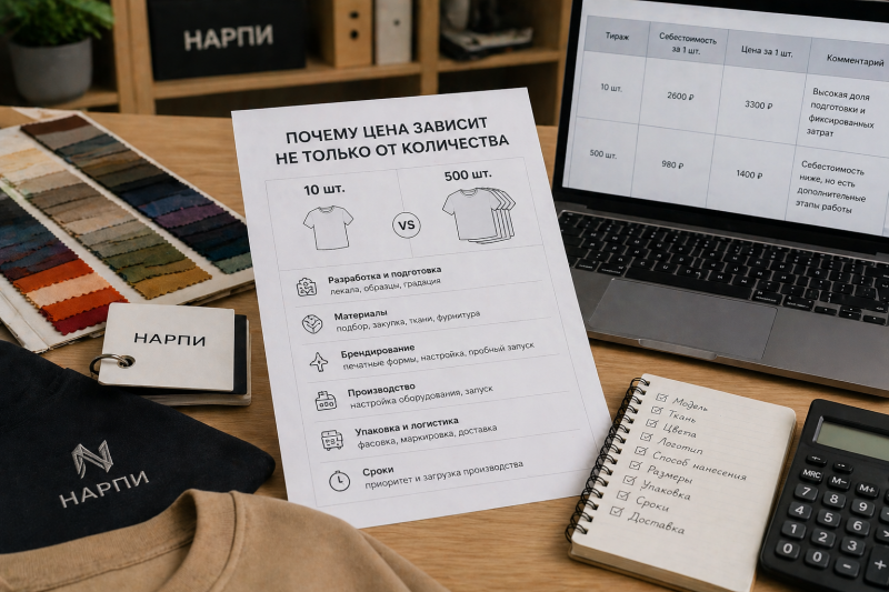 Сколько стоит пошив на заказ.