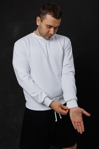 картинка Свитшот Sweatslim White свитшот от швейной фабрики "Нарпи" Свитшот Sweatslim White свитшот от швейной фабрики "Нарпи"