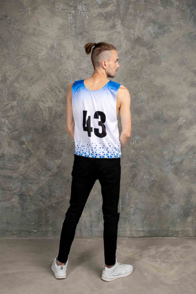 Стартовый номер "Майка"  удлиненная от интернет магазина швейной фабрики "Нарпи"