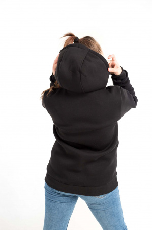 Толстовка Hoody Black Women фото в интернет-магазине швейной фабрики "Нарпи"