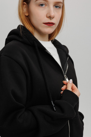 Толстовка NarpiDream Black фото в интернет-магазине швейной фабрики "Нарпи"