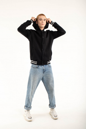 детальная картинка Куртка BomberHood куртка бомбер от интернет-магазина швейной фабрики "Нарпи" Куртка BomberHood